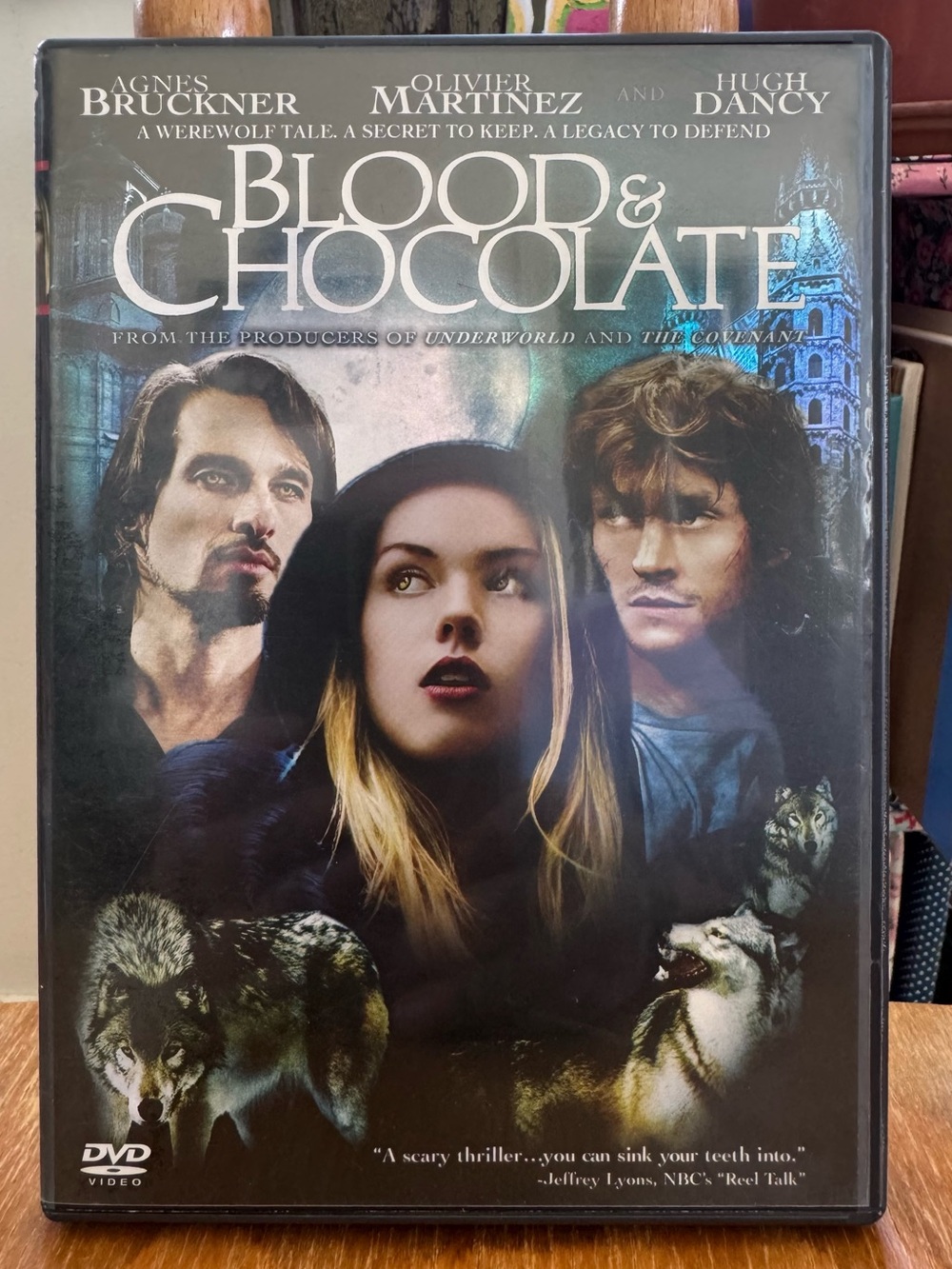 2007 DVD “Blood & Chocolate.” Werewolf Thriller and Romance. Excellent Condition